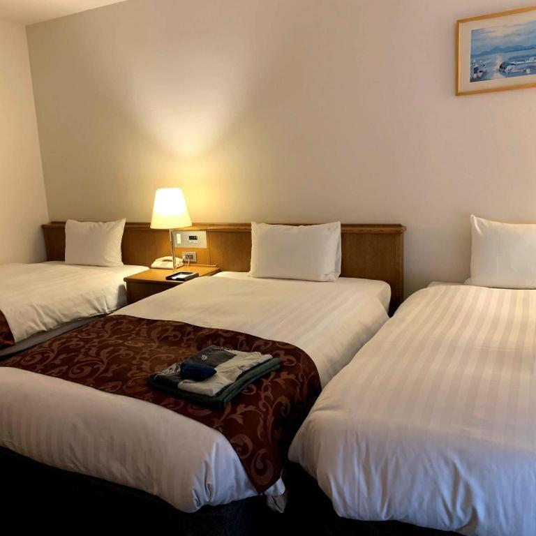 Kamisuwa Station Hotel Bagian luar foto